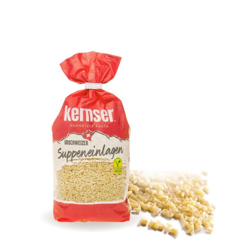 Suppeneinlage Buchstaben vegan